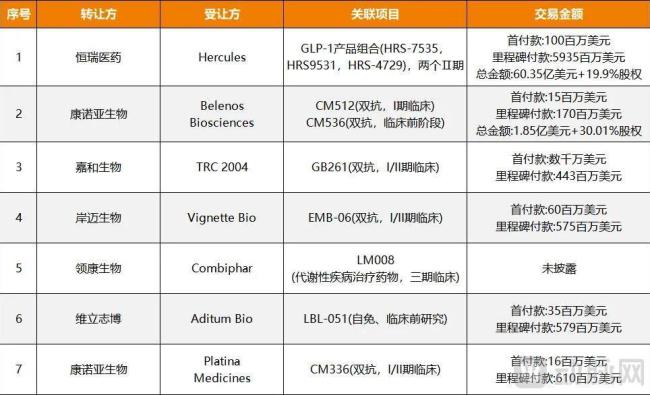 图5. 2024年NewCo交易汇总（数据来源：浩悦资本）