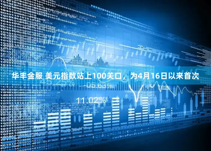 华丰金服 美元指数站上100关口，为4月16日以来首次