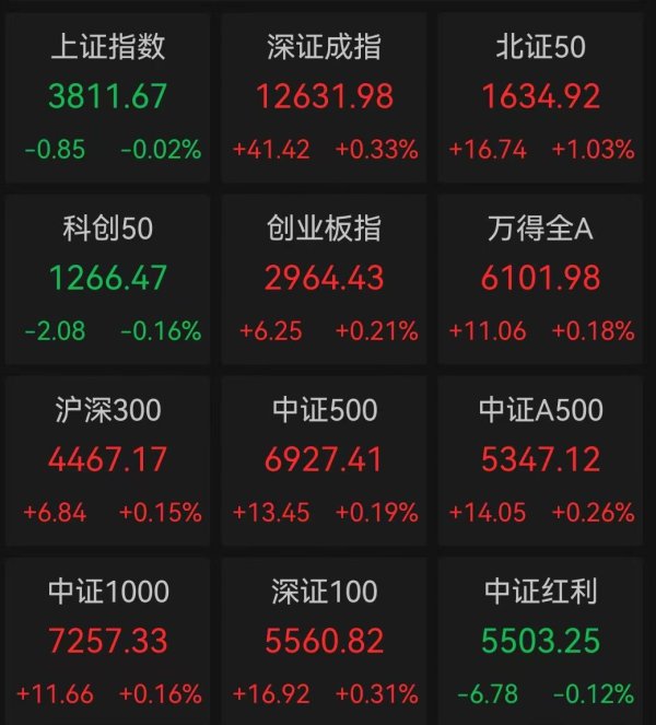广盛配资 创指高开0.21%，贵金属板块强势
